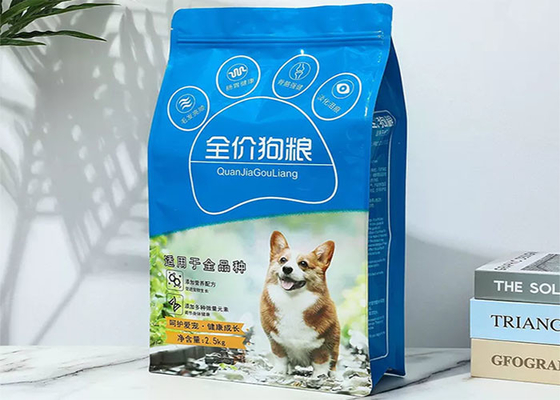 La chiusura lampo di Cat Dog Food Packaging Foil dell'animale domestico insacca il supporto su misura di stampa su Mylar