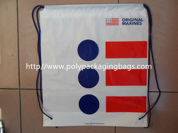 I sacchetti di plastica di dimensione di viaggio impermeabilizzano lo zaino del cordone promozionale