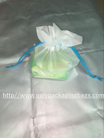 Sacchetti di plastica pieghevoli stampati abitudine del cordone per il regalo di Candy
