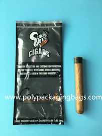 Borsa durevole di imballaggio di plastica/borsa composita d'idratazione su ordinazione del sigaro della guarnizione della chiusura lampo di strato
