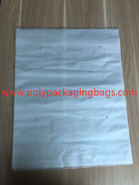 Materiale degradabile trasparente bianco poli d'imballaggio sigillato lati di protezione dell'ambiente di 3 borse