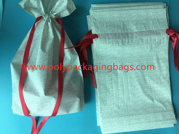 Sacchetti di plastica bianchi del cordone di CBE per il regalo del nuovo anno/gli oggetti personali S delle donne “