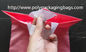 sacchetto di plastica molle della maniglia del ciclo dell'ampio HDPE di 35cm lungamente 5cm W33 x L45cm