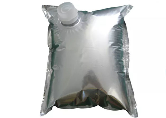 Borsa d'imballaggio di plastica dello sciroppo 2L del coke del vino liquido asettico del sacchetto con la spina in scatola