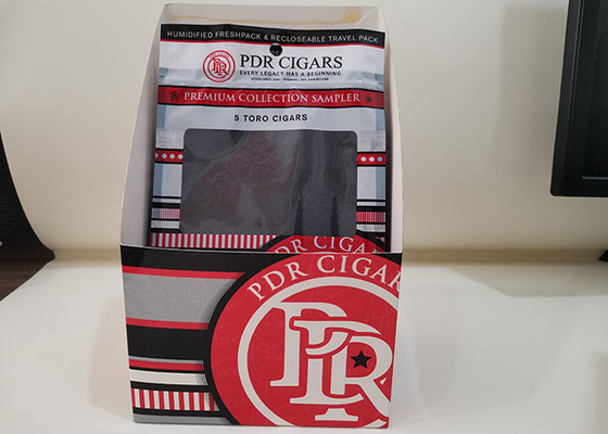 Borse umidificate sigaro di promozione di Natale, borse d'imballaggio del sigaro con la scatola di presentazione