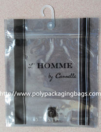 Anti borsa statica del foglio di alluminio con il gancio di plastica per la biancheria intima/shorts