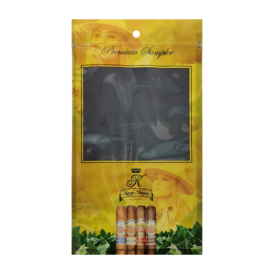Fabbrica stampato su misura Zip Lock Sacchetti per sigari Humidor 69%~75% RH