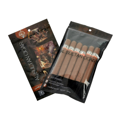 Borsa per l'umidità per sigari riutilizzabile e durevole personalizzata con cerniera, prodotto New Age Packaging & Printing per sigari