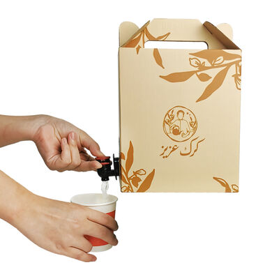 Erogatore di caffè freddo personalizzato con stampa, realizzato in plastica per esigenze personalizzate