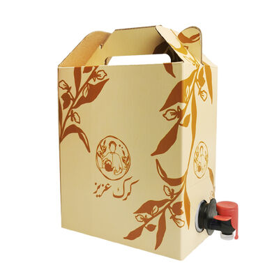 Soluzioni di imballaggio Bag In Box certificate ISO Accessori personalizzati, incluso beccuccio per rubinetto per lo stoccaggio e l'erogazione di liquidi