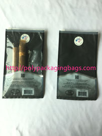 borsa d'imballaggio del sigaro di stampa di 1 – 8 colori con il sistema fatto scorrere della serratura/umidificatore dello zip
