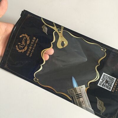 TPU e PE di qualità alimentare Sacchetti per sigari Volume 5 Sigari a prova di perdite Sacchetti di stoccaggio a tenuta stagna per la conservazione dei sigari