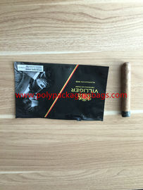 Il sigaro classico insacca il sigaro della chiusura lampo insacca gli involucri d'imballaggio del sigaro del sigaro a chiusura lampo dei sacchetti