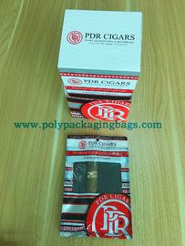 OPP/PE ha laminato le borse del Humidor del sigaro con la scatola di presentazione