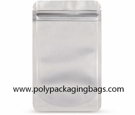 OPP risigillabile ha laminato la borsa della chiusura lampo del di alluminio per l'imballaggio per alimenti