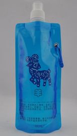 La borsa della bottiglia di acqua di 16 Oz sta sul sacchetto con il becco in ANIMALE DOMESTICO/nylon/LDPE