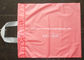 Il gancio di plastica del rinforzo laterale rosa insacca grande per acquisto drogheria/del regalo