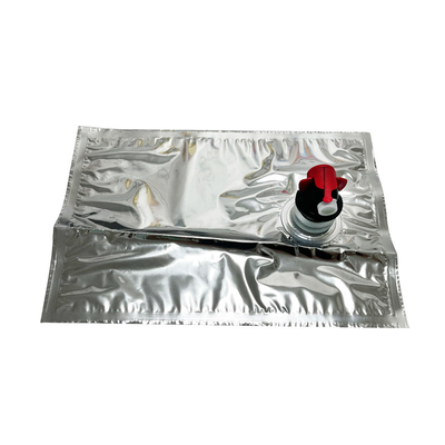 Sacchetti di imballaggio in alluminio, scatole di 3L, 5L, 10L, 20L di acqua potabile, vino e succo, valvole di deviazione in plastica di seconda mano