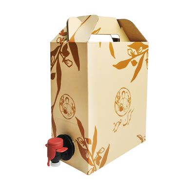 Sacchetti di imballaggio in alluminio, scatole di 3L, 5L, 10L, 20L di acqua potabile, vino e succo, valvole di deviazione in plastica di seconda mano