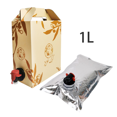 Sacchetti di imballaggio in alluminio, scatole di 3L, 5L, 10L, 20L di acqua potabile, vino e succo, valvole di deviazione in plastica di seconda mano