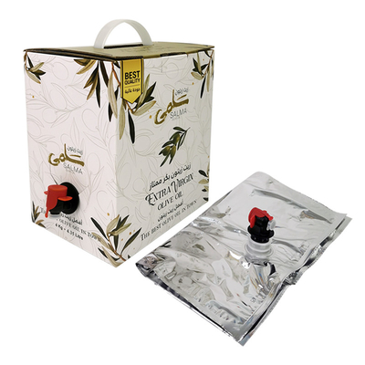 Ecofriendly 1l 3l 5l Reutilizzabile Drink Bag In Box Wine Tap Valve Water Coffee Juice Milk Bib Bag In Box Dispenser Packaging Filler