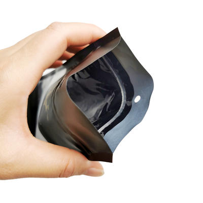Sacchetti in Mylar di plastica con logo personalizzato per sigari, sacchetti per il controllo dell'umidità con chiusura a zip, sacchetto per humidor, buste per l'imballaggio dell'humidor per sigari
