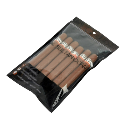 Borsa per l'umidità per sigari riutilizzabile e durevole personalizzata con cerniera, prodotto New Age Packaging & Printing per sigari