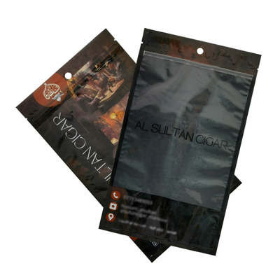 Borsa per l'umidità per sigari riutilizzabile e durevole personalizzata con cerniera, prodotto New Age Packaging & Printing per sigari