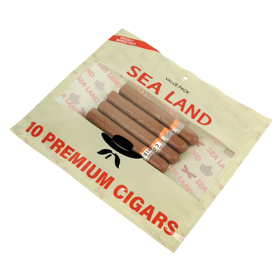 Busta per sigari a prova di umidità tabacco naturale foglia sacchetto di imballaggio film di poliestere sacchetto per sigari