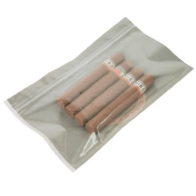 Deodorante imballaggio per alimenti sacchetto con pellicola di poliestere cerniera di foglio di alluminio tabacco sigaro sacchetto di imballaggio in plastica