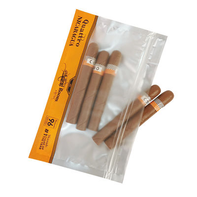 Borsa di sigillamento laterale PET/PE Borse di plastica Borsa di tabacco Borsa di sigaro con cerniera