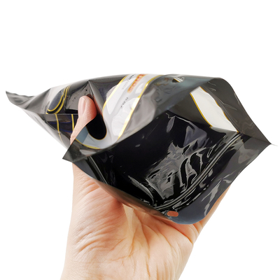 Borsa di imballaggio per sigari stampata su misura con ziplock Borsa di imballaggio per foglie di tabacco Borsa di imballaggio per alimenti congelati