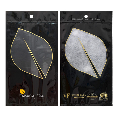 Imballaggio in plastica PE PET a prova di umidità ripetibile Zip Lock Mylar Bag Design permanente per sigari di tabacco Stampaggio a caldo