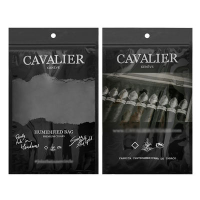 Borsa idratante per sigari portatile Borsa di plastica per sigari all'ingrosso Borsa idratante per sigari nuova arrivata