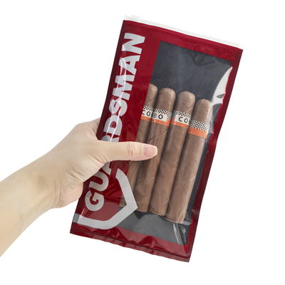 Personalizzazione Logo Umidità Tabacco Sigari Sacchetti Ziplock Borsa per l'imballaggio dell'humidor per sigari Borsa per l'umidità da viaggio Umidificatore