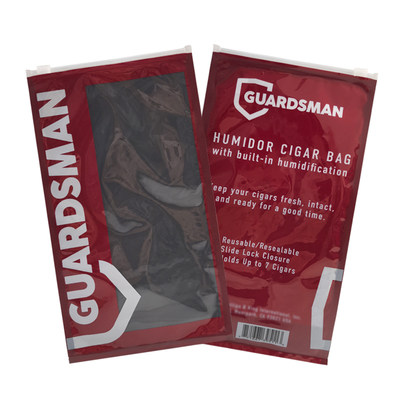 Personalizzazione Logo Umidità Tabacco Sigari Sacchetti Ziplock Borsa per l'imballaggio dell'humidor per sigari Borsa per l'umidità da viaggio Umidificatore