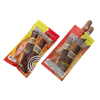 Borsa di imballaggio in plastica a tre lati con chiusura a tripla spina