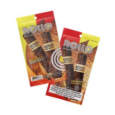 Borsa di imballaggio in plastica a tre lati con chiusura a tripla spina