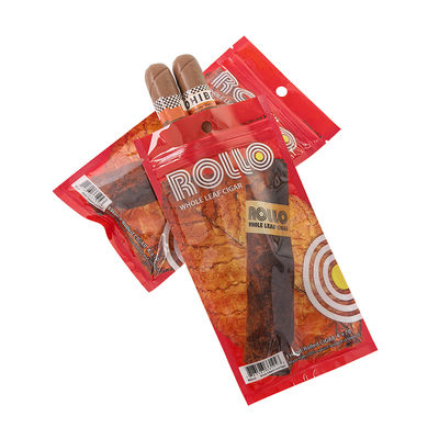 Plastico personalizzato Mini Portable Travel Cigar Humidor Sacchetti di imballaggio Umidificatore di tabacco Borse per sigari