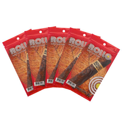 Plastico personalizzato Mini Portable Travel Cigar Humidor Sacchetti di imballaggio Umidificatore di tabacco Borse per sigari