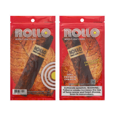 Plastico personalizzato Mini Portable Travel Cigar Humidor Sacchetti di imballaggio Umidificatore di tabacco Borse per sigari