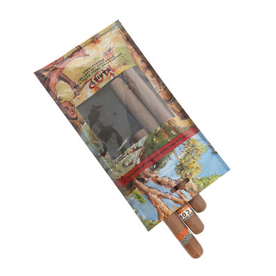 Logo Custom Cigar Humidifier Pouch con la chiari finestra/chiusura lampo/Hang Hole