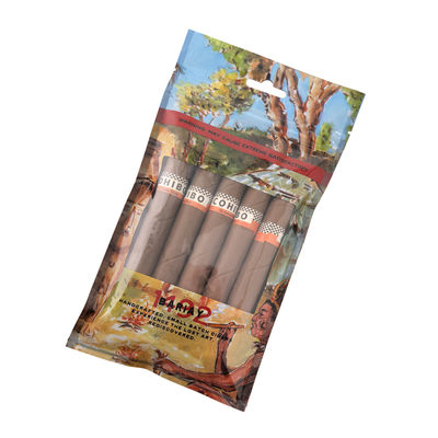 Logo Custom Cigar Humidifier Pouch con la chiari finestra/chiusura lampo/Hang Hole