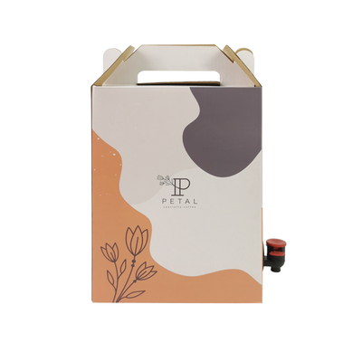 1L/2L/3L Custom Coffee Box Sacchetto monouso per caffè in scatola con distributore a valvola