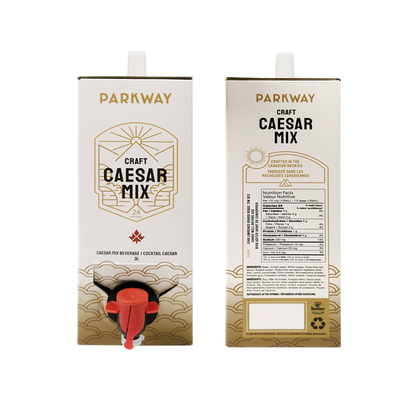 Sacchetto BIB usa e getta personalizzato da 1L 1,5L 2 litri 3L 5L 96OZ in scatola con erogatore per tè, succo, caffè da asporto in confezione di cartone