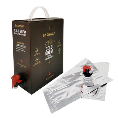 Sacchi Bag-in-Box in alluminio 3L personalizzati con rubinetto erogatore per succhi liquidi, vino, caffè, olio d'oliva, sacchi per imballaggio con rubinetto