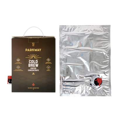 Sacchi Bag-in-Box in alluminio 3L personalizzati con rubinetto erogatore per succhi liquidi, vino, caffè, olio d'oliva, sacchi per imballaggio con rubinetto