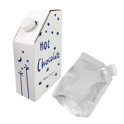 Scatola per caffè in carta Kraft 1L 3L 5L BIB (Bag in Box) in scatola per caffè Sacchetto per caffè usa e getta in scatola Con valvola Erogatore di liquidi
