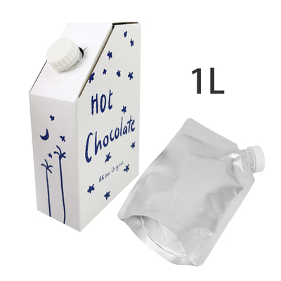 Scatola per caffè in carta Kraft 1L 3L 5L BIB (Bag in Box) in scatola per caffè Sacchetto per caffè usa e getta in scatola Con valvola Erogatore di liquidi