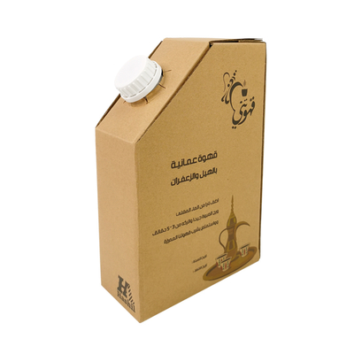 Sacchetto per bevande usa e getta con manico da 1L/2L/3L/5L, sacca per vino con valvola, erogatore per scatola di caffè